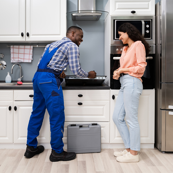 can you provide an estimate for cooktop repair before beginning any work in Westport